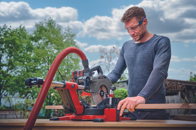 Торцовочная аккумуляторная пила Einhell TE-SM 36/10 L Li + 2 x 4,0Ah & Twincharger Kit