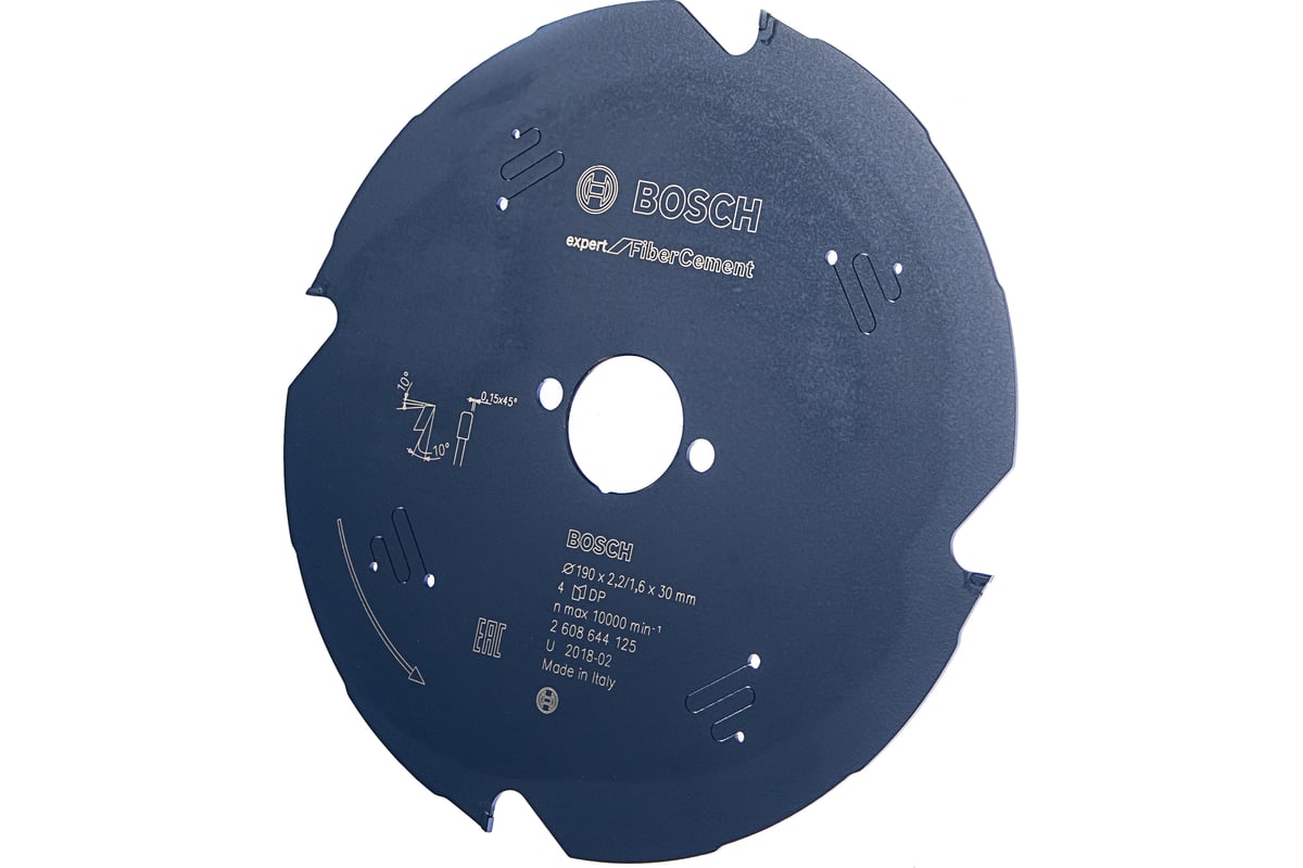 BOSCH Пильный диск EXР FC (бетон, камень) 190х30-4Т