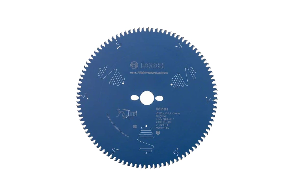 BOSCH Пильный диск EXР HPL (по дереву) 305х30-96Т