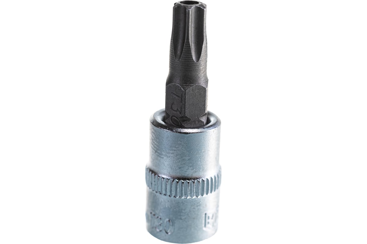 Бита-головка 1/4" 38мм Torx с отверстием Т30 BERGER