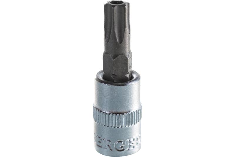 Бита-головка 1/4" Torx с отверстием Т35 BERGER