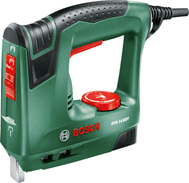 BOSCH GREEN Степлер электрический PTK14EDT (30уд./мин, магазин 100 шт, коробка скобы/гвозди)