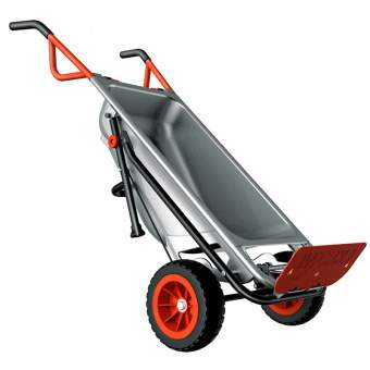 Тележка садовая Aerocraft (нагрузка до 136кг, объем 0,8 м3) 19кг//WORX