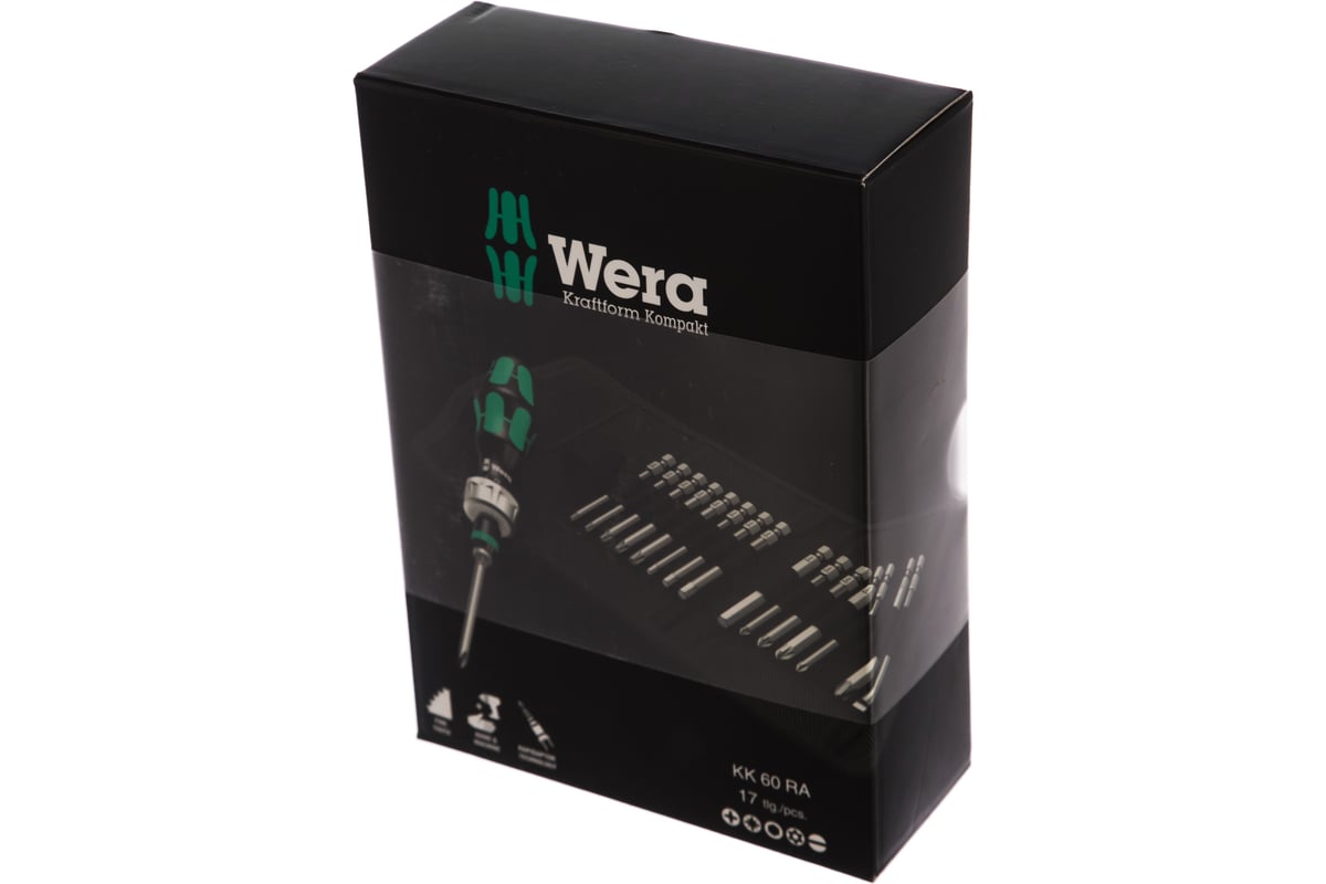 Битодержатель + 16 стержней Kraftform Kompakt 60RA/ WERA