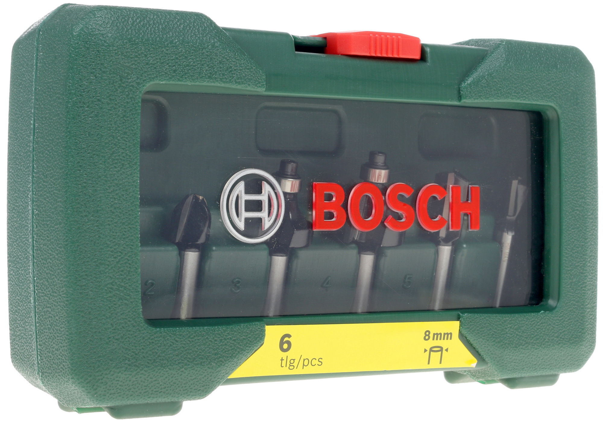 BOSCH Набор фрез X-Promo (6 фрез) хвостовик 8мм