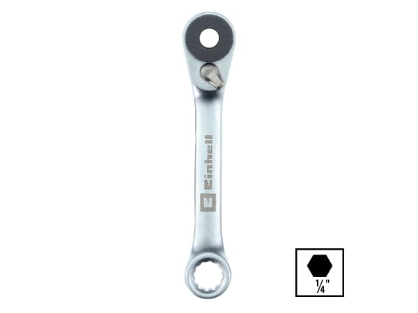 Набор бит и головок Einhell 21 предмет,битодержатель,ключ реверсивный,XS-Case