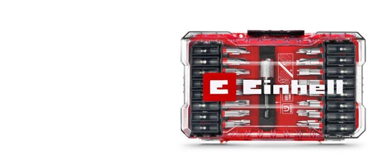 Набор бит Einhell 33 предмета, битодержатель, М-Case