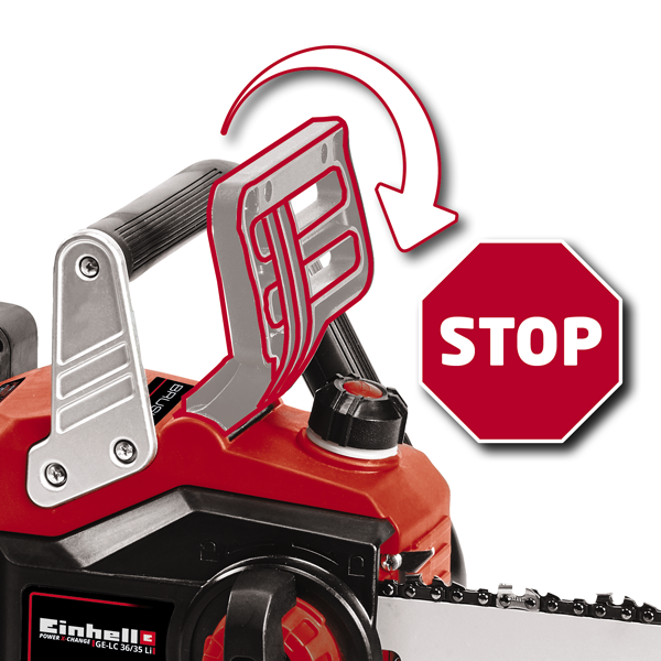 Пила цепная аккумуляторная Einhell PXC GP-LC 36/35 Li + Стартовый набор 2 x 4,0 Ah Twincharger Kit
