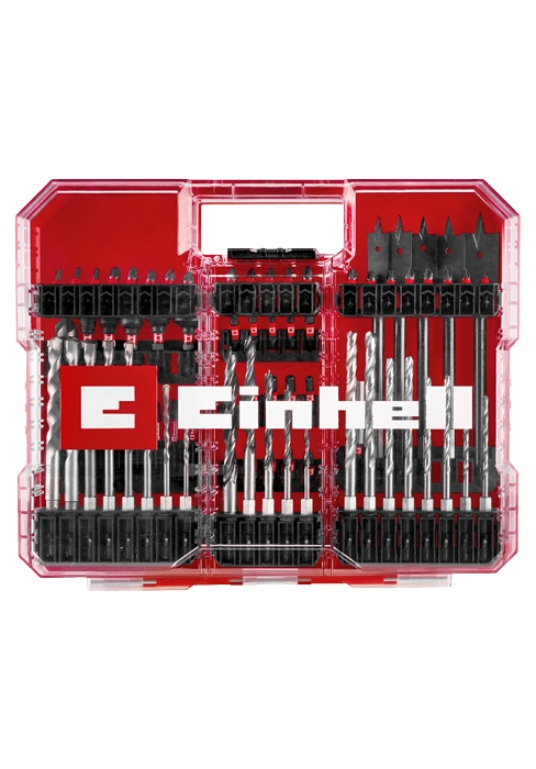 Набор бит и сверл Einhell 95 предметов, XL-CASE, торсионные