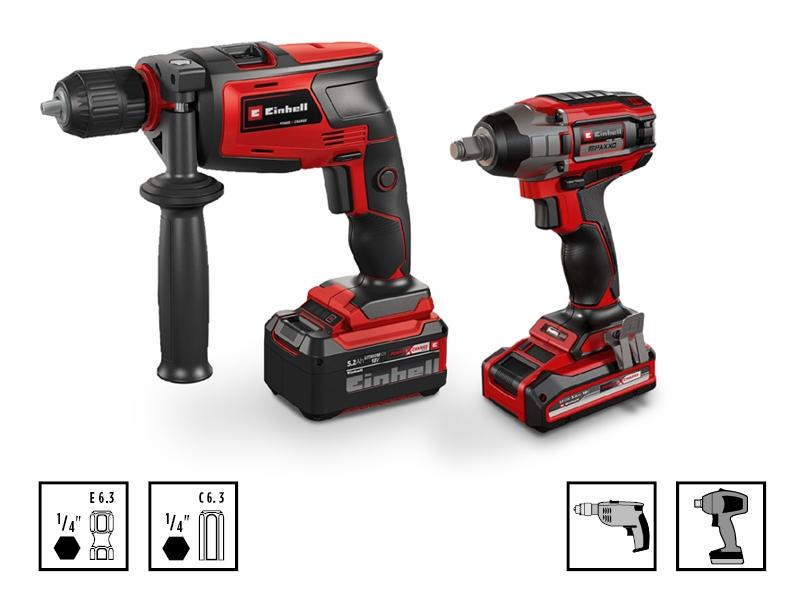 Набор бит и сверл Einhell 95 предметов, XL-CASE, торсионные