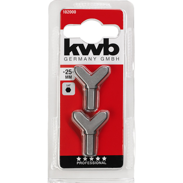 Бита для заворачивания крючков KWB 2 шт.