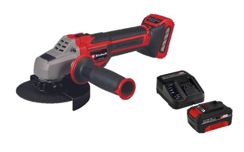 Шлифмашина угловая акк. Einhell PXC TP-AG 18/125 CE Q Li + Starter Kit 4.0