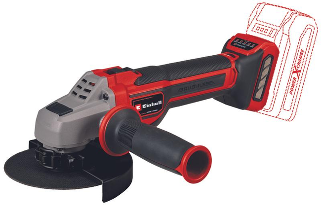 Шлифмашина угловая акк. Einhell PXC TP-AG 18/125 CE Q Li + Starter Kit 4.0