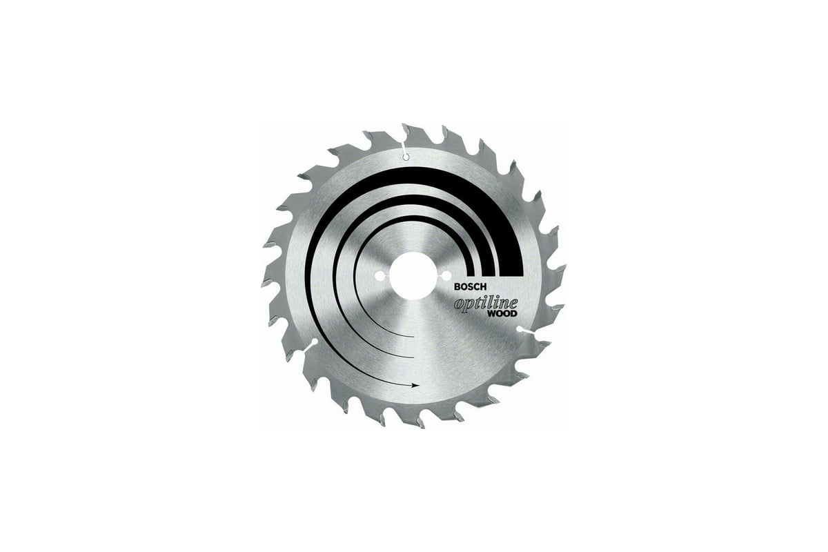 BOSCH Пильный диск Optiline STD WO (для древесины и древесных материалов) 165х30-36Т