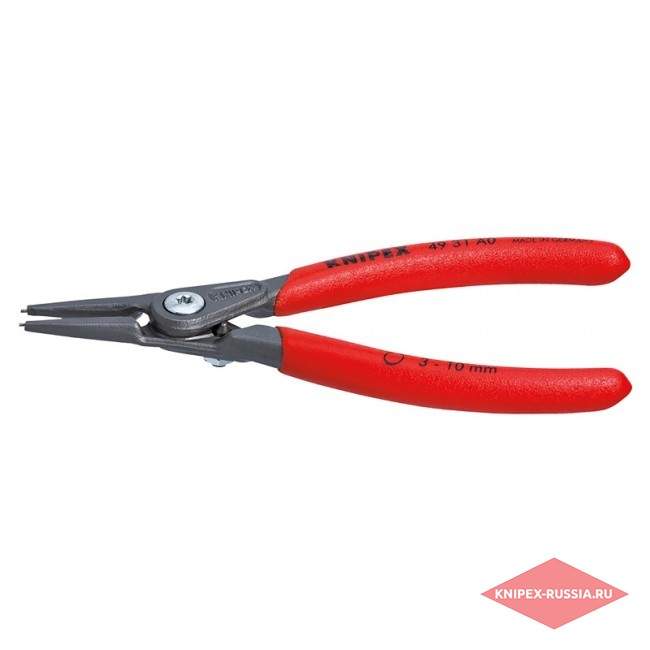Щипцы прецизионные для стопорных колец 225 мм KNIPEX (KN-4931А3)