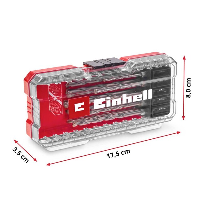 Набор сверел по камню 10 шт, Einhell