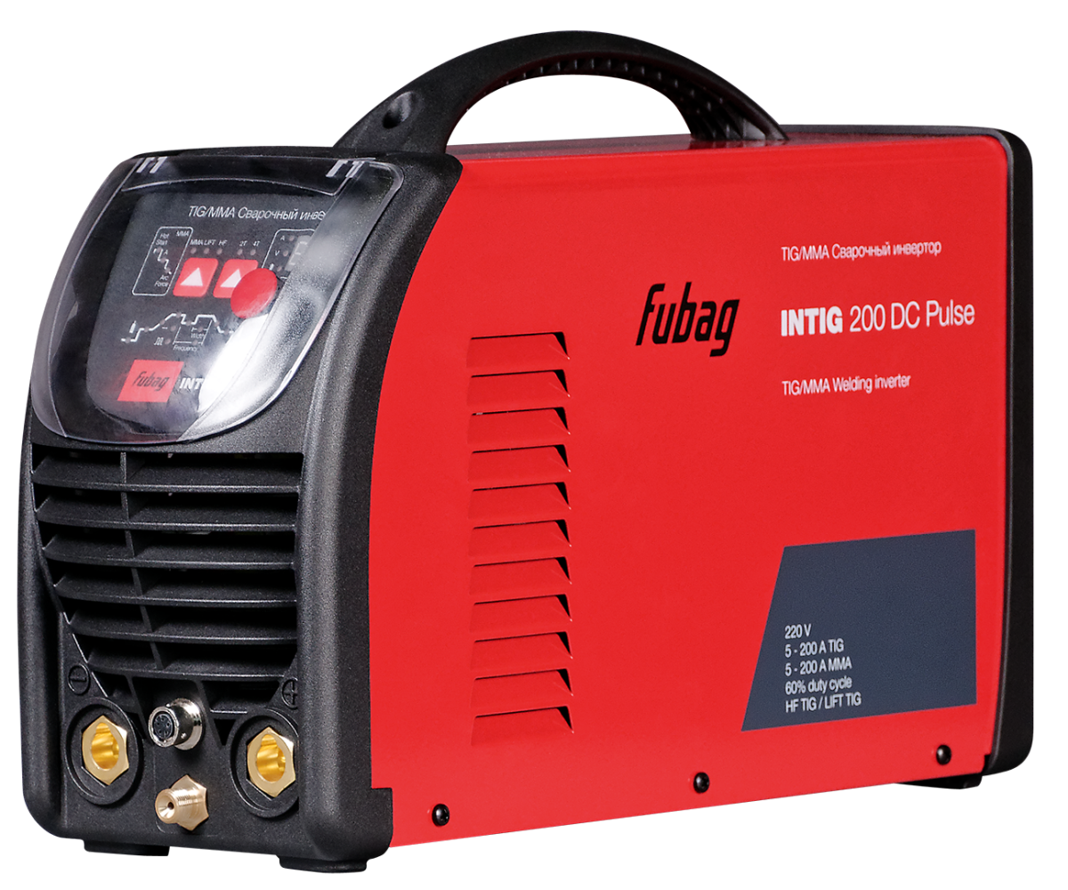 Инвертор сварочный INTIG 200 DC PULSE + горелка FB TIG 26 5P 4м /FUBAG