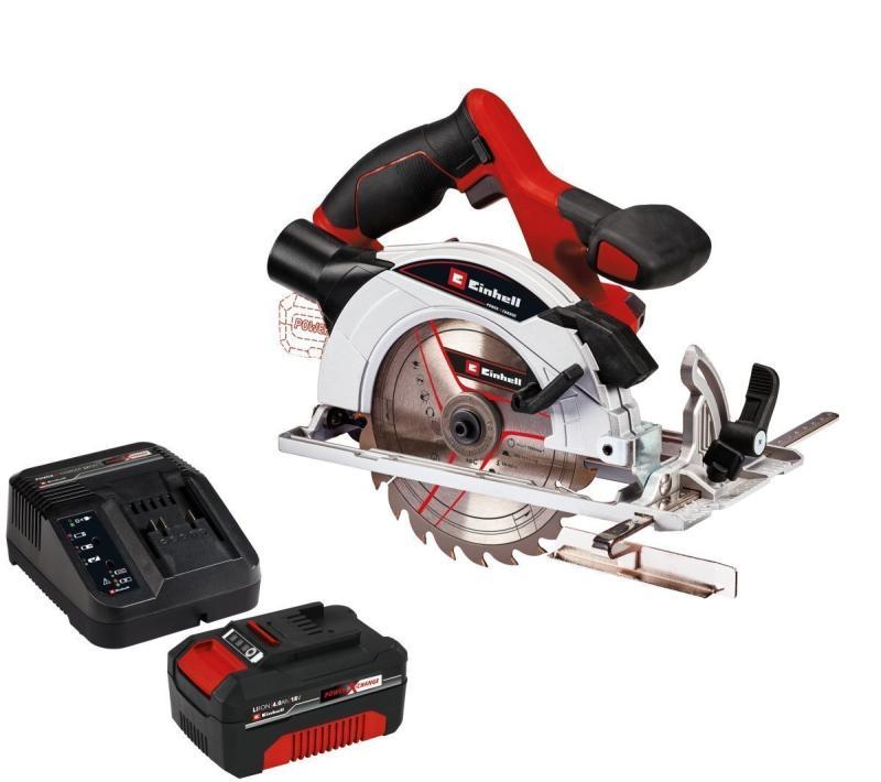 Пила циркулярная аккумуляторная TE-CS 18/165-1 Li + STARTER KIT 4.0
