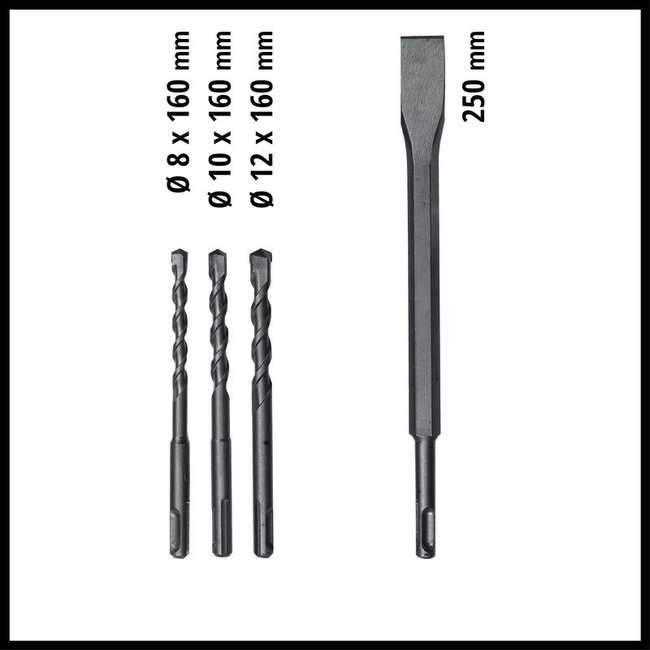 Перфоратор TC-RH 620 4F Kit SDS-Plus