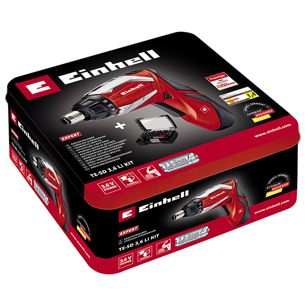 Отвертка аккумуляторная TE-SD 3,6 Li Kit