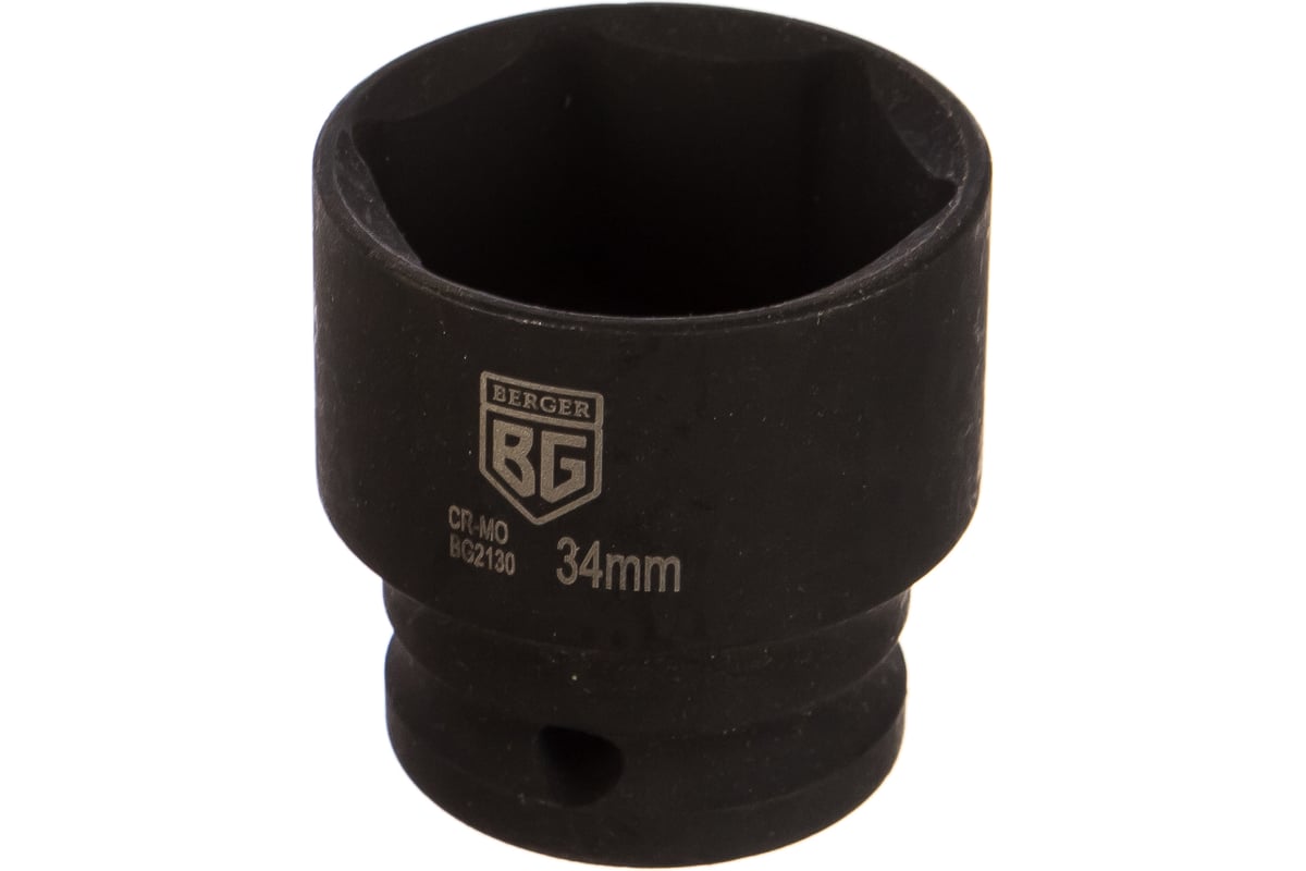 Головка торцевая ударная 1/2" 34мм BERGER
