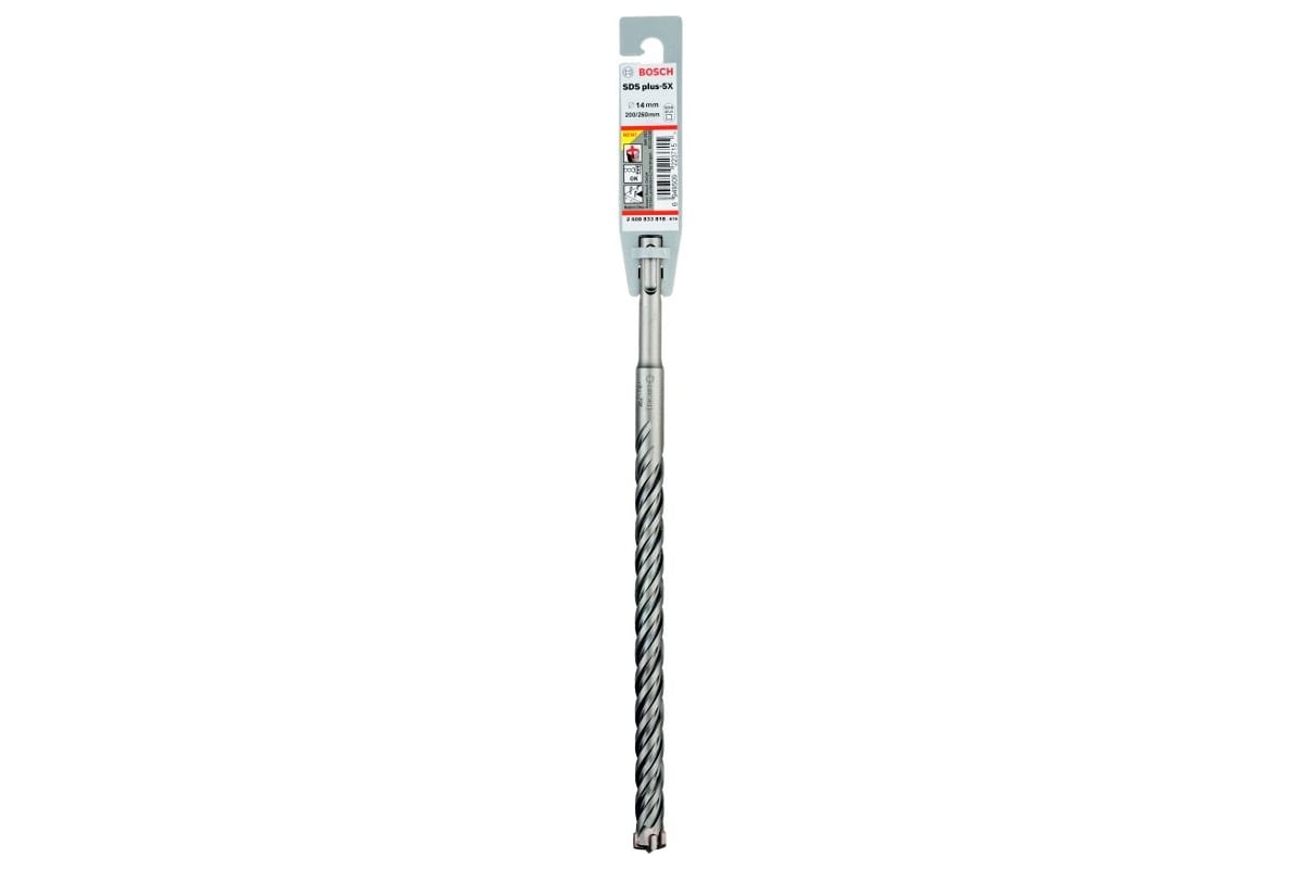 BOSCH Сверло (бур) SDS plus-5Х  14х200х260