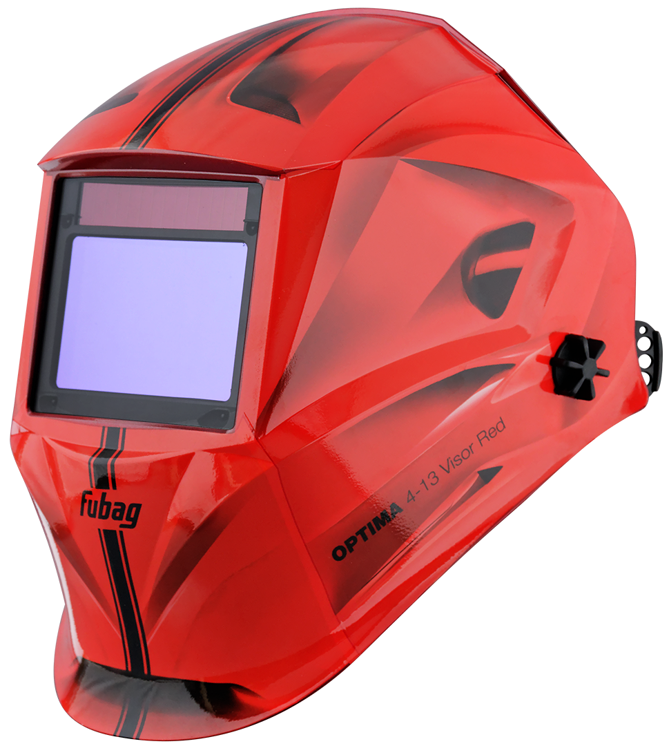 Маска сварщика "Хамелеон" OPTIMA 4-13 Visor  RED //FUBAG