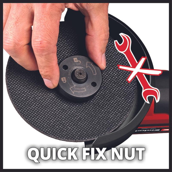 Шлифмашина угловая акк. Einhell PXC TP-AG 18/125 CE Q Li