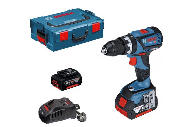 BOSCH Дрель-шуруповерт ударн. аккум. GSB 18V-60 C, 2х5,0 Ач LB