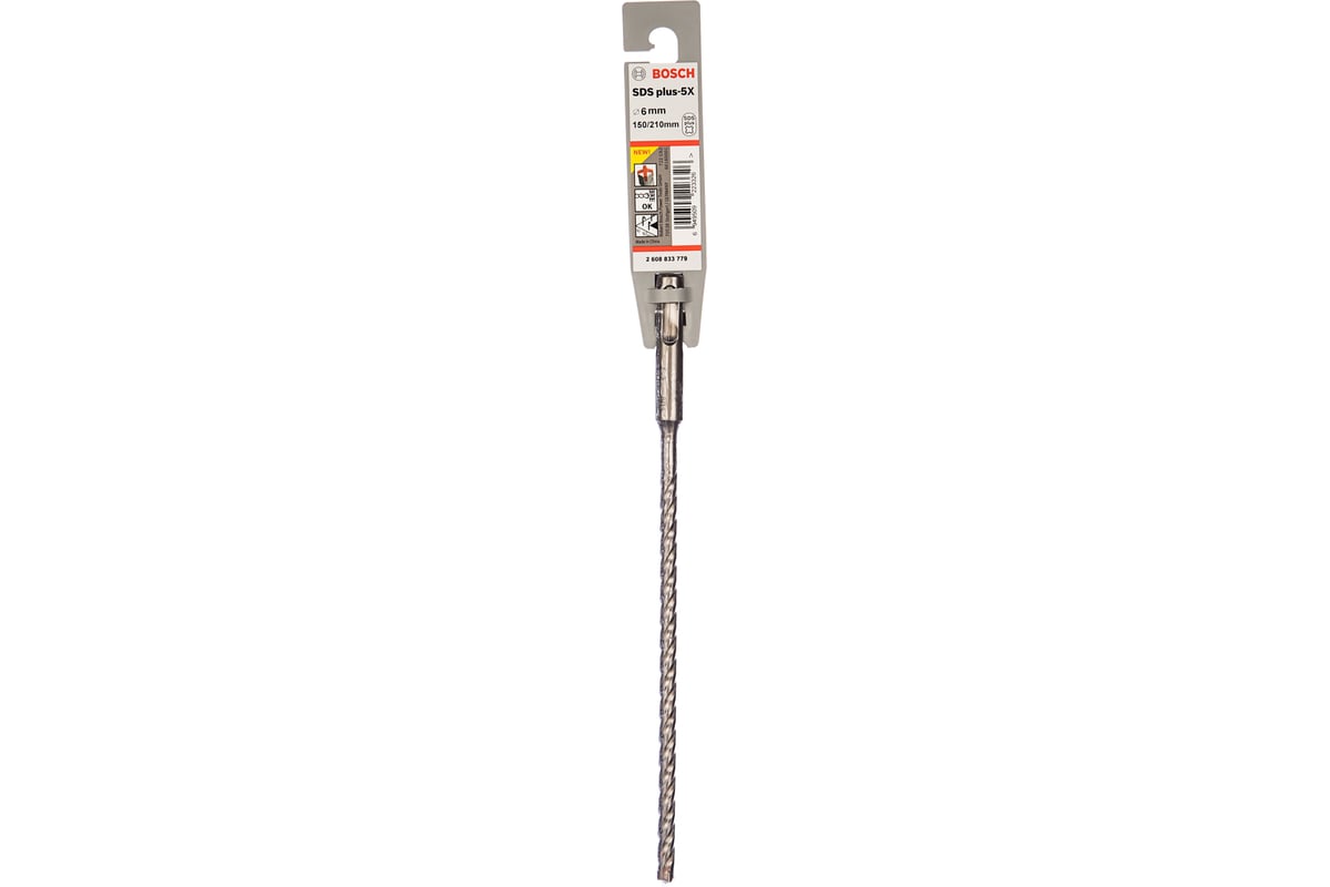 BOSCH Сверло (бур) SDS plus-5Х  6х150х210