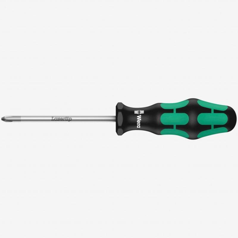 Отвертка крестовая Pozidriv WERA Kraftform Plus 355 PZ 2 x 100 мм
