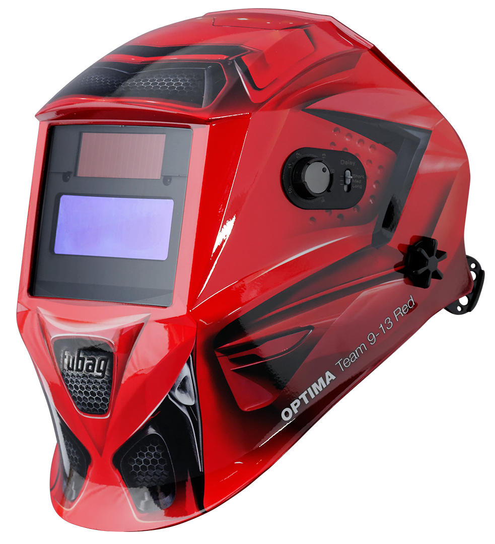 Маска сварщика "Хамелеон" OPTIMA TEAM 9-13 RED //FUBAG