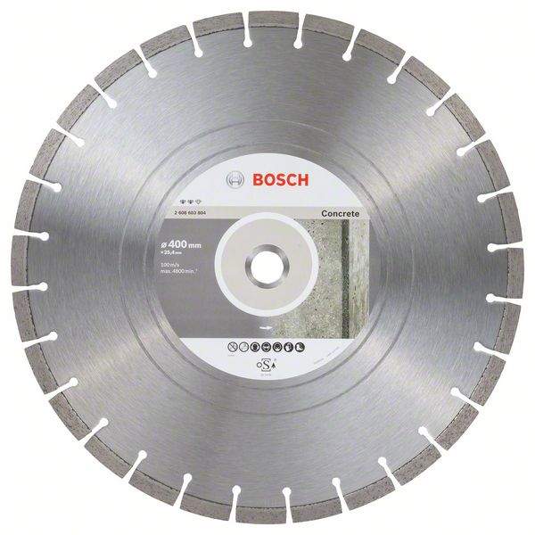 BOSCH Диск алмазный 400 х 25.4 Еf Concrete