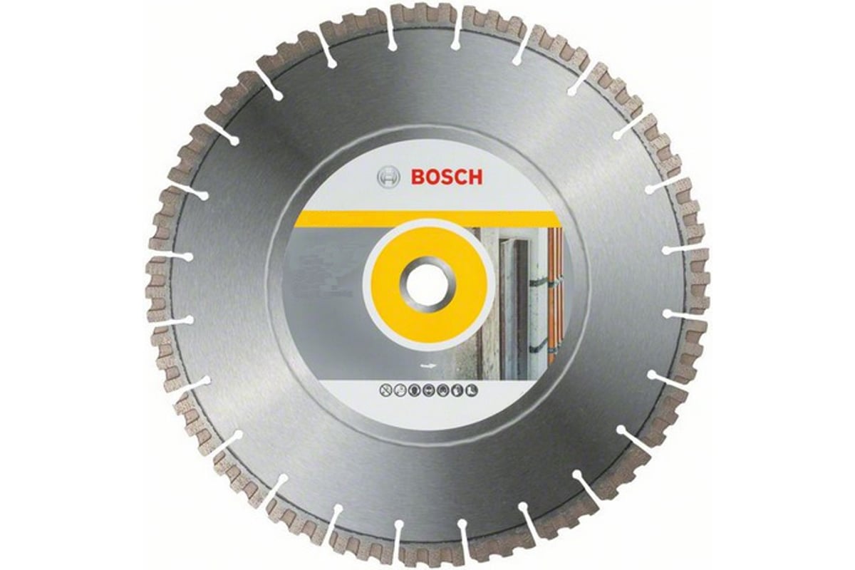 BOSCH Диск отрезной алмазный (металл,бетон), 350 х 25.4 Bf Universal
