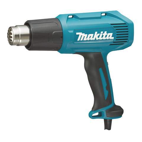 MAKITA Термовоздуходувка 1800Вт, 50/600 град, 250-500 л/мин, 4 насадки, кейс