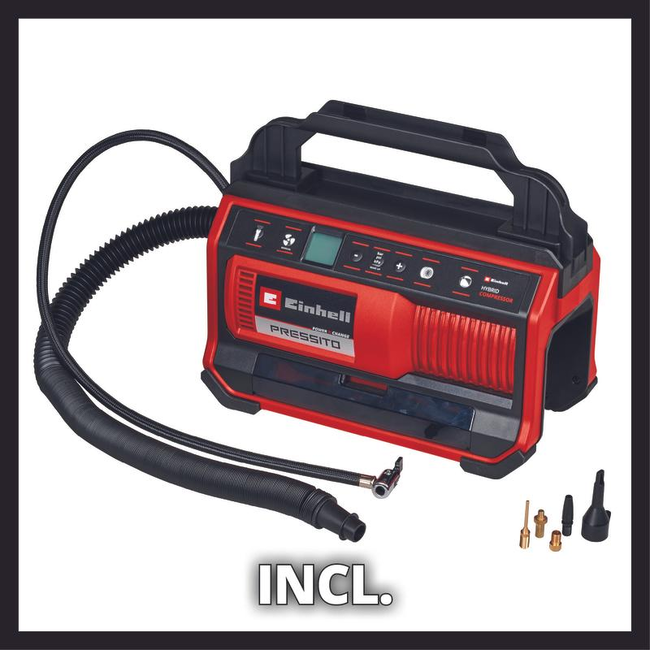 Компрессор аккумуляторный Einhell PXC PRESSITO 18/25 Hybrid