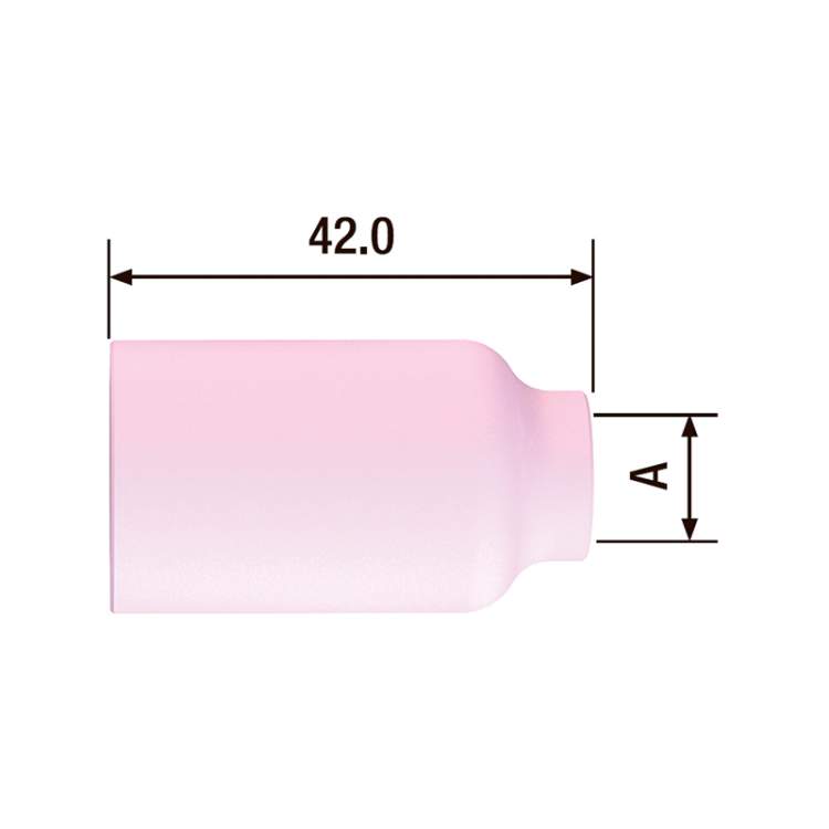 FUBAG Сопло керамическое  для газовой линзы №8 ф12.5 FB TIG 17-18-26 (2 шт.)