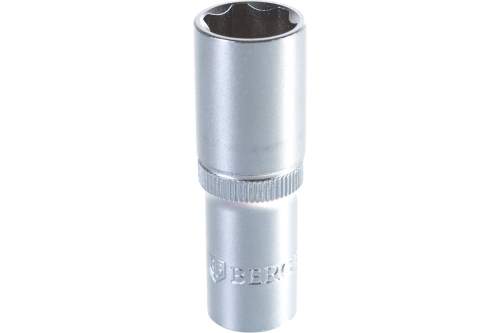 Головка торцевая удлиненная 1/4" 6-гранная SuperLock 12 мм BERGER BG-14SD12