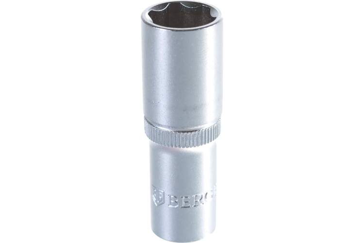 Головка торцевая удлиненная 1/4" 6-гранная SuperLock 12 мм BERGER BG-14SD12