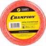 Корд триммерный Champion Square Twist DUO 2.4мм *12м (витой квадрат) - CHAMPION C5057