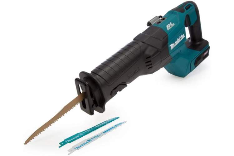 MAKITA Пила сабельная аккум., XGT BL 40В, ход 32 mm, рез 255мм, эл. тормоз, XPT,  БЕЗ АКБ/ЗУ коробка