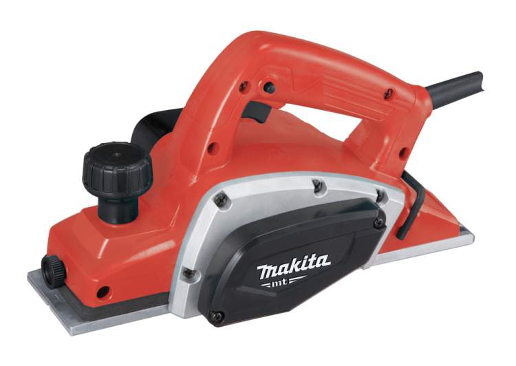 MAKITA Рубанок 500 Вт, 16000 об/мин., ширина-82мм, глуб-2.5мм,