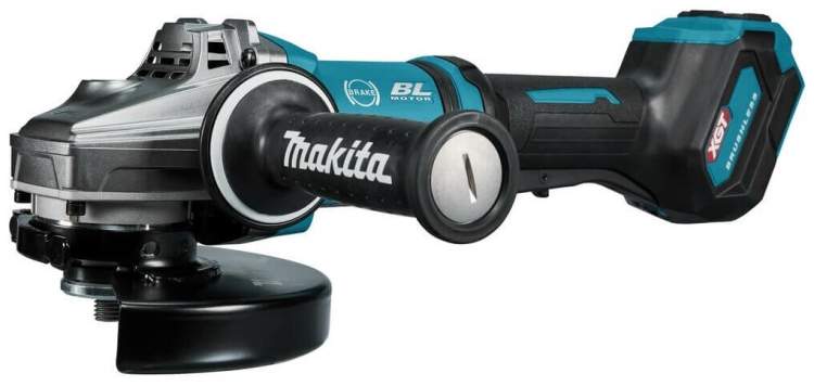 MAKITA Шлифмашина угловая аккум. XGT BL  (40В, 180мм, 7800 об/мин,) клавиша