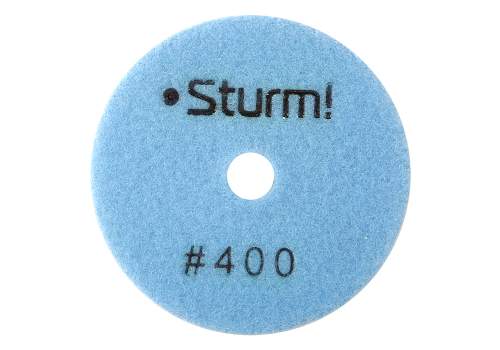 Круг шлифовальный гибкий Sturm! 9012-W100-400