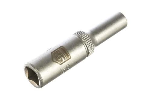 Головка торцевая удлиненная 1/4" 6-гранная SuperLock 5.5 мм BERGER