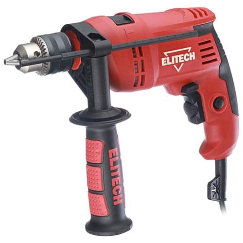 ELITECH Дрель ударная 650Вт, 1/2"-20UNF, 0-3000об\м, 48000 уд/мин, 2,1 кг