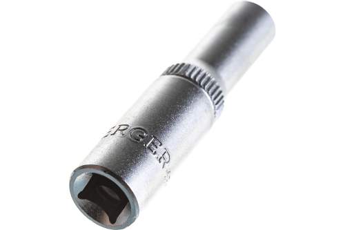 Головка торцевая удлиненная 1/4" 6-гранная SuperLock 6 мм BERGER BG-14SD06