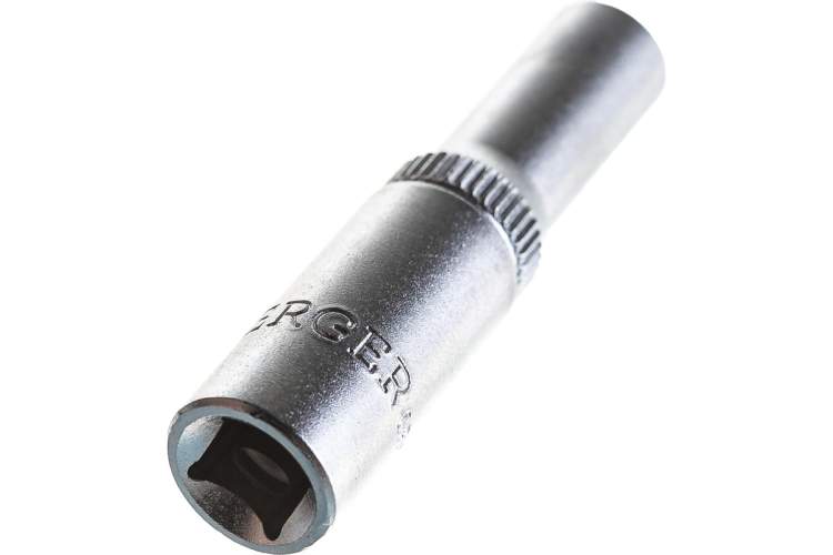 Головка торцевая удлиненная 1/4" 6-гранная SuperLock 6 мм BERGER BG-14SD06