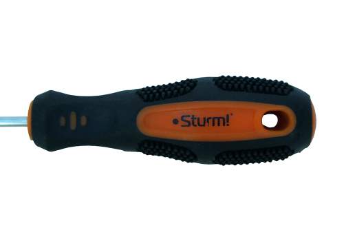 Отвертка крестовая PH0x150мм, CrV, магнитный наконечник Sturm!