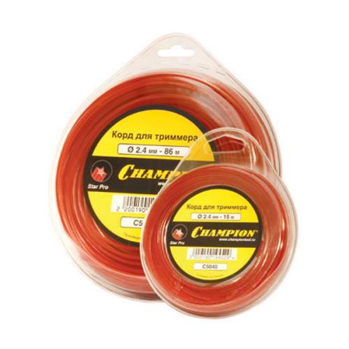 Корд триммерный Champion Star Pro 2.4мм *15м (звезда)